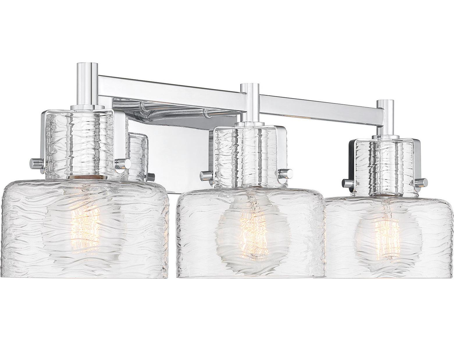 Savoy House Dover 3-Light Chrome Vanity Light