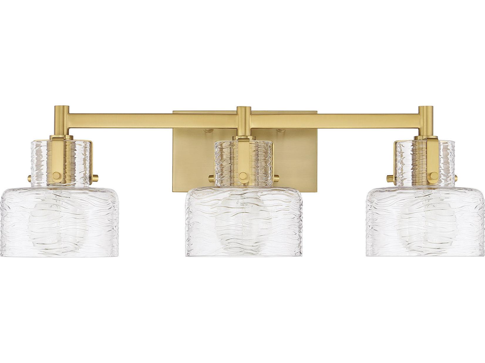 Savoy House Dover 3-Light Warm Brass Vanity Light