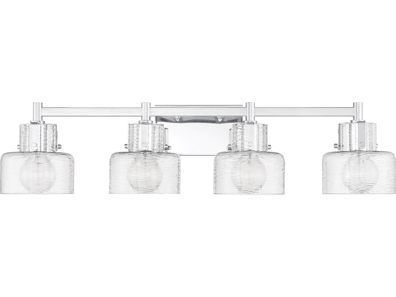 Savoy House Dover 4-Light Chrome Vanity Light