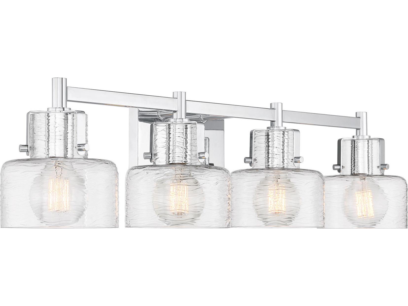 Savoy House Dover 4-Light Chrome Vanity Light