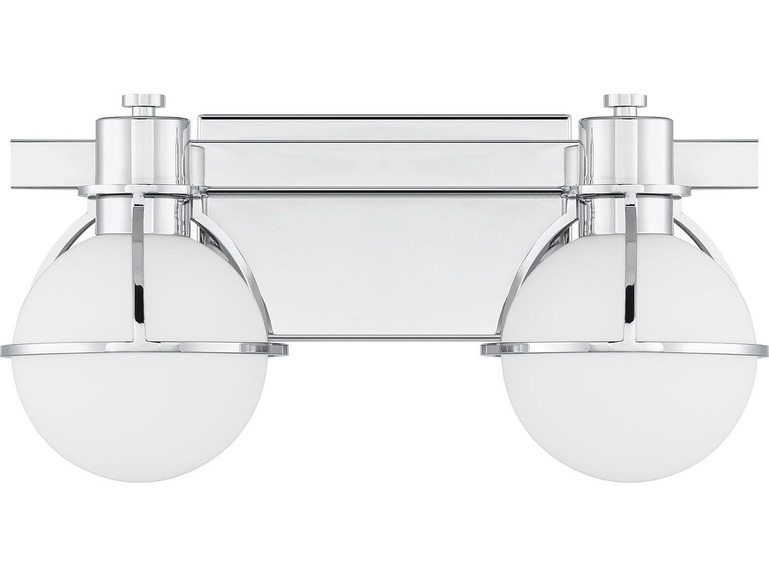Savoy House Pierce 2-Light Chrome Vanity Light