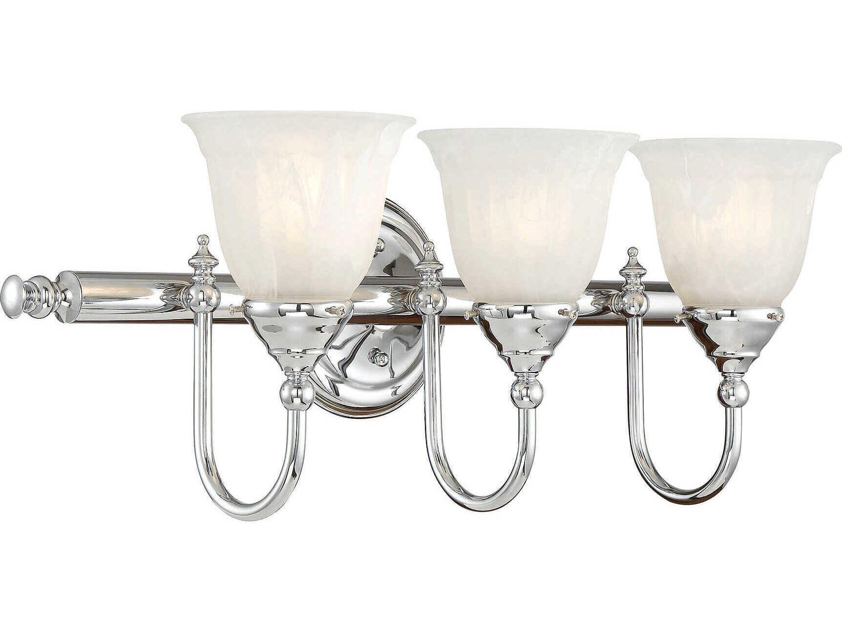 Savoy House Brunswick 3-Light Chrome Vanity Light