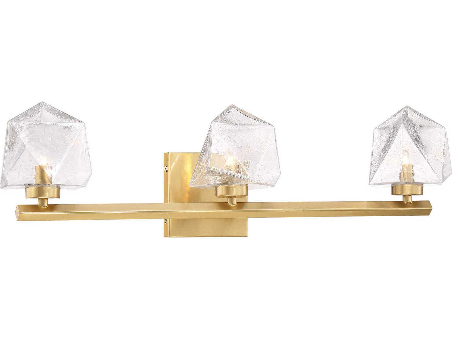 Savoy House Castello 3-Light Warm Brass Vanity Light