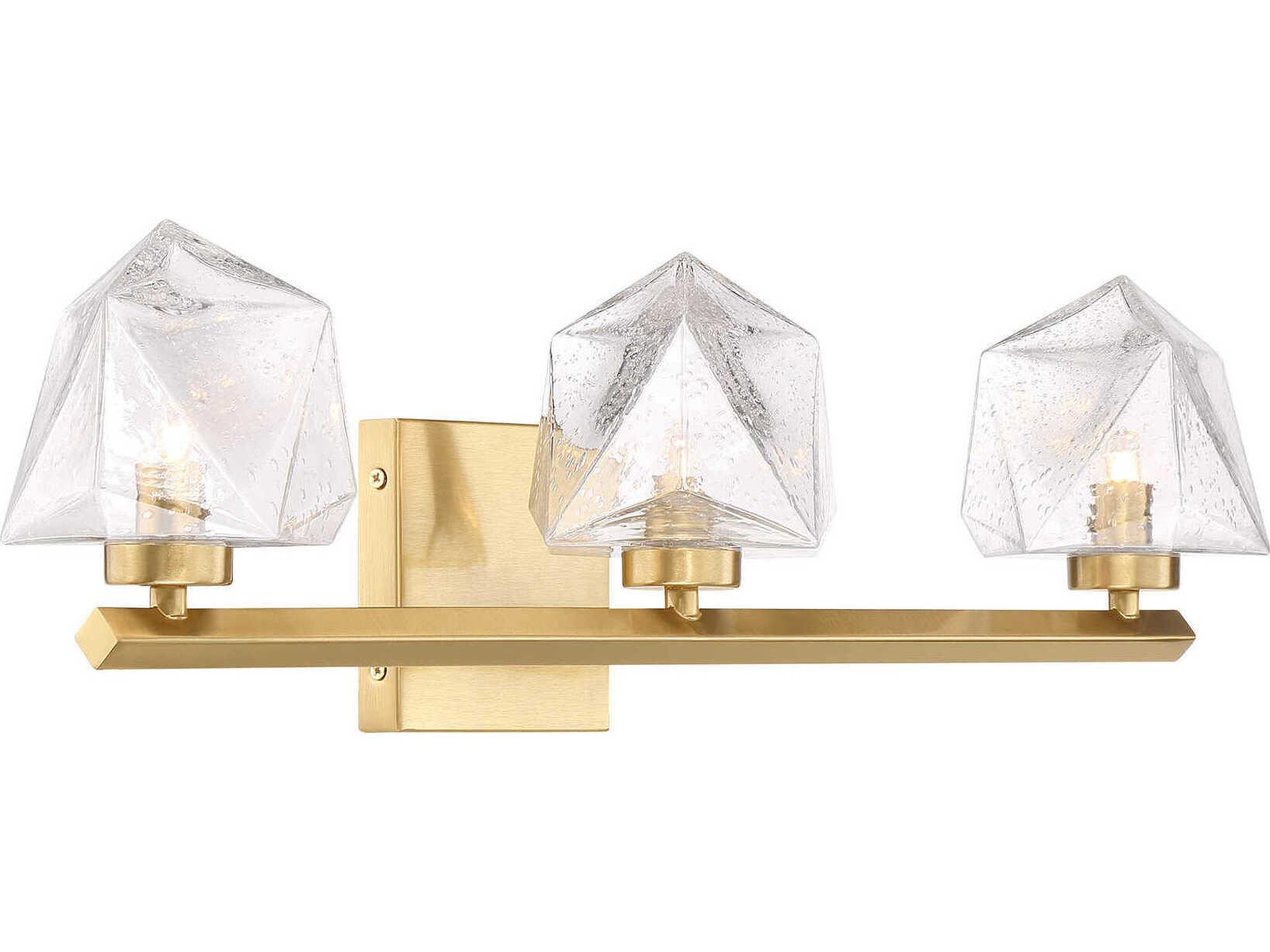 Savoy House Castello 3-Light Warm Brass Vanity Light