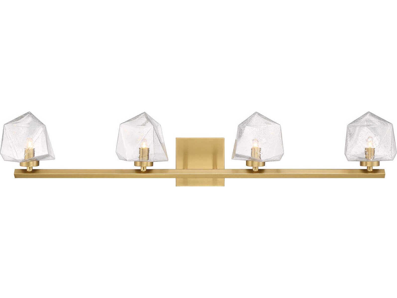 Savoy House Castello 4-Light Warm Brass Vanity Light