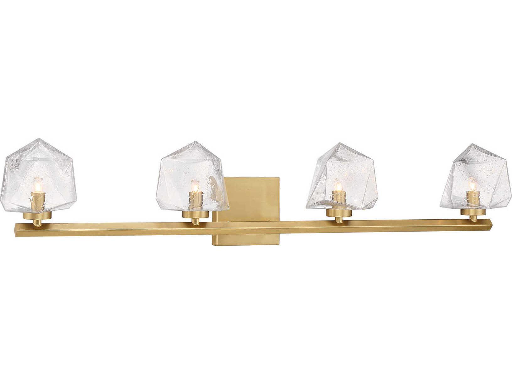 Savoy House Castello 4-Light Warm Brass Vanity Light