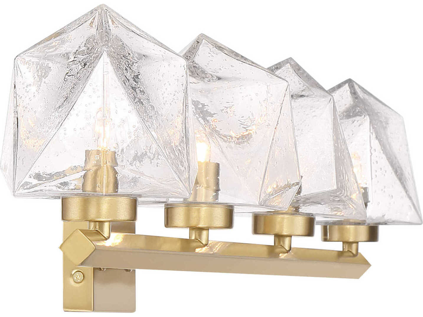 Savoy House Castello 4-Light Warm Brass Vanity Light