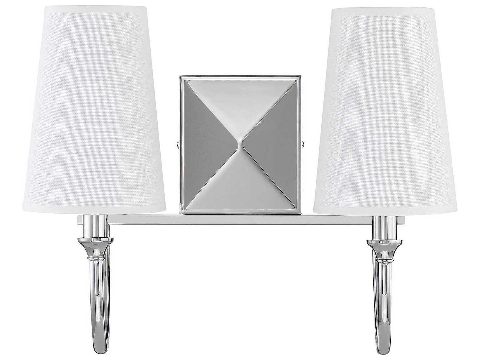 Savoy House Cameron 2-Light Polished Nickel Vanity Light