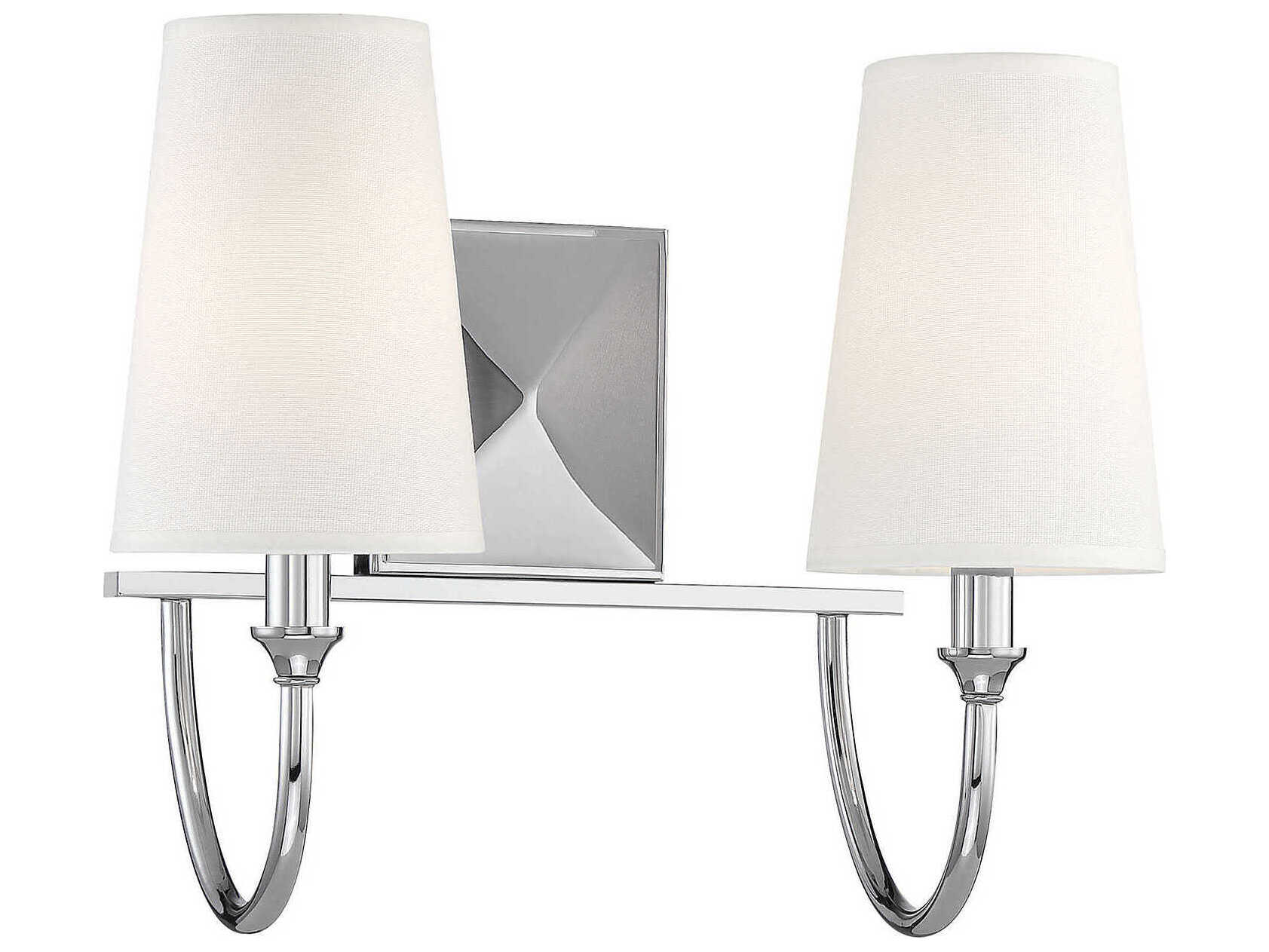 Savoy House Cameron 2-Light Polished Nickel Vanity Light
