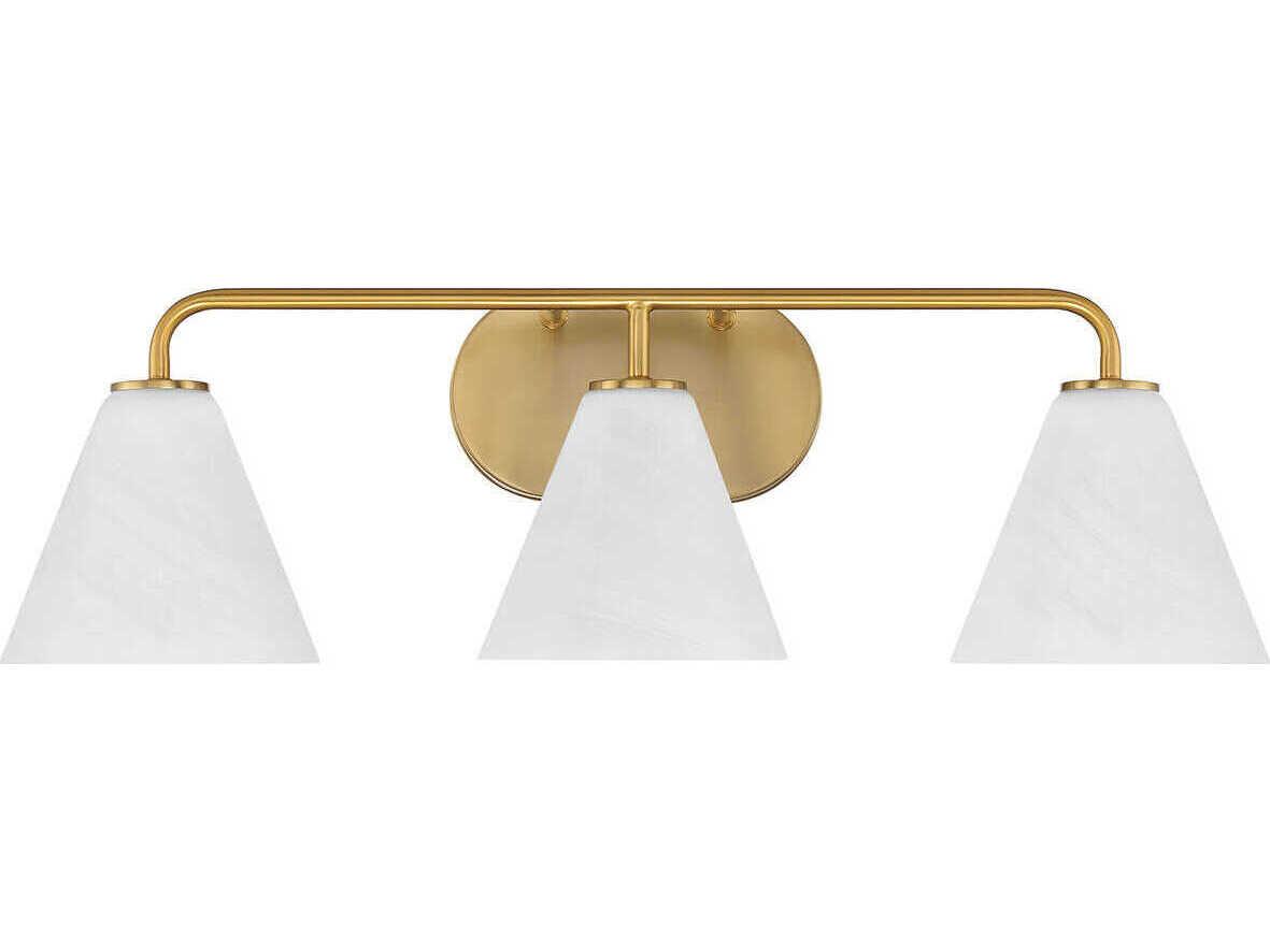 Savoy House Blair 3-Light Warm Brass Vanity Light