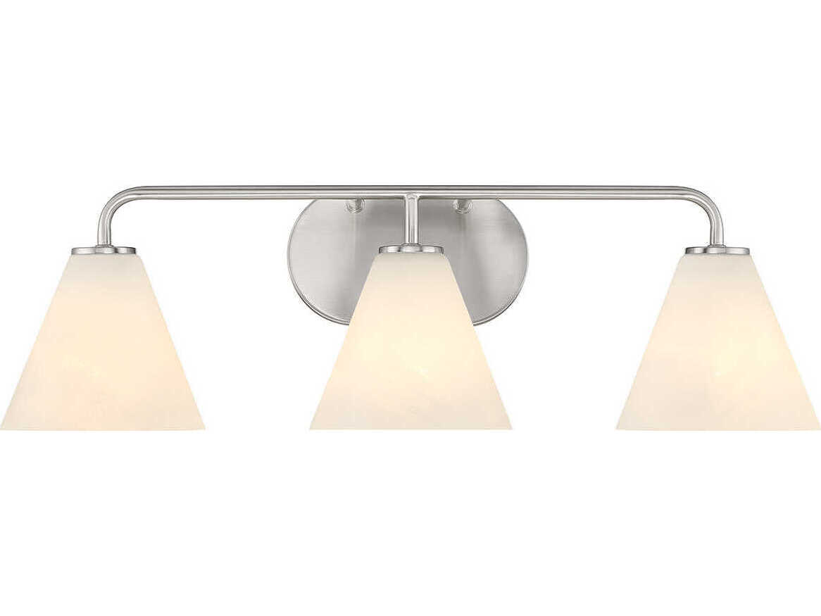 Savoy House Blair 3-Light Satin Nickel Vanity Light