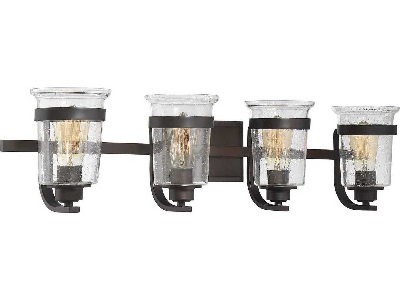 Savoy House Goodwin 4-Light English Bronze Vanity Light