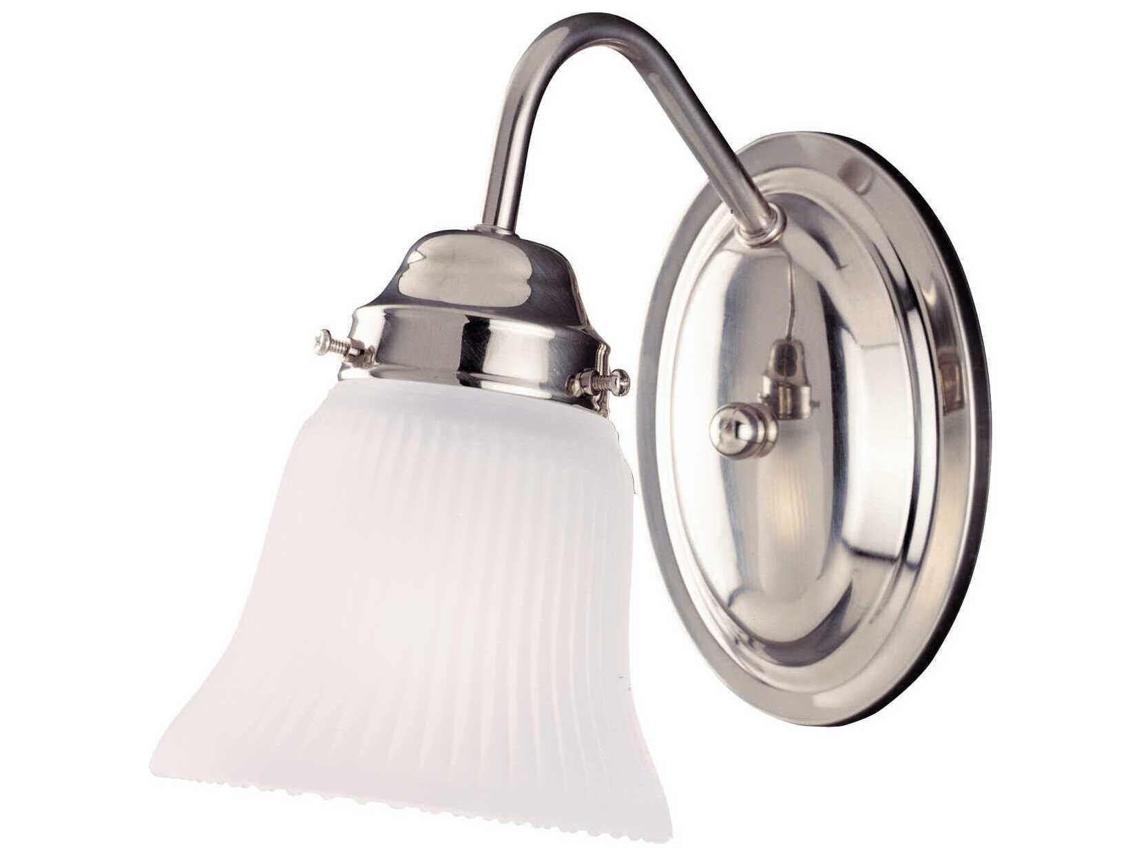 Savoy House Brighton 1-Light Satin Nickel Wall Sconce