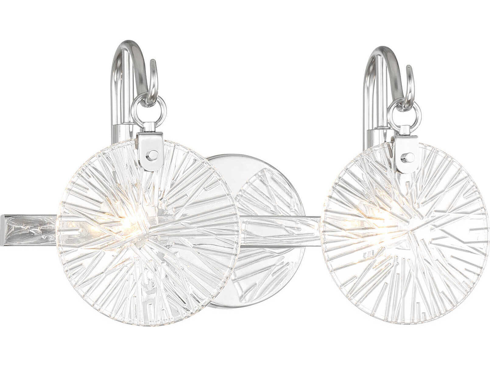 Savoy House Addison 2-Light Polished Chrome Vanity Light