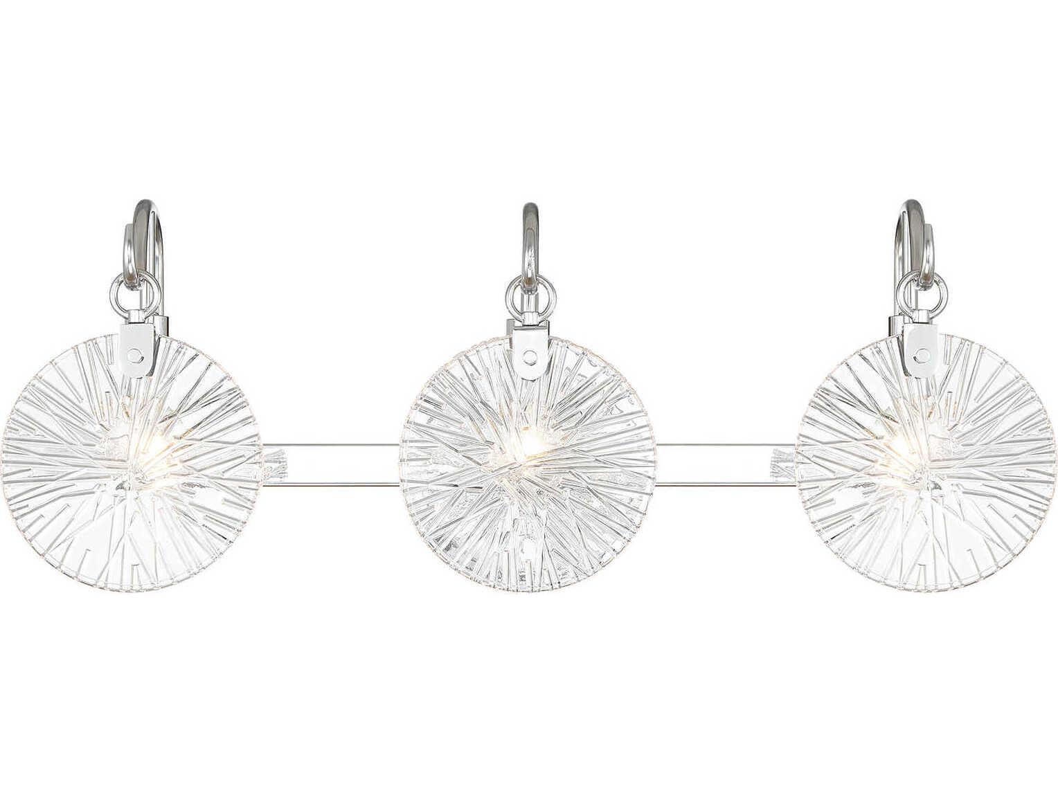 Savoy House Addison 3-Light Polished Chrome Vanity Light