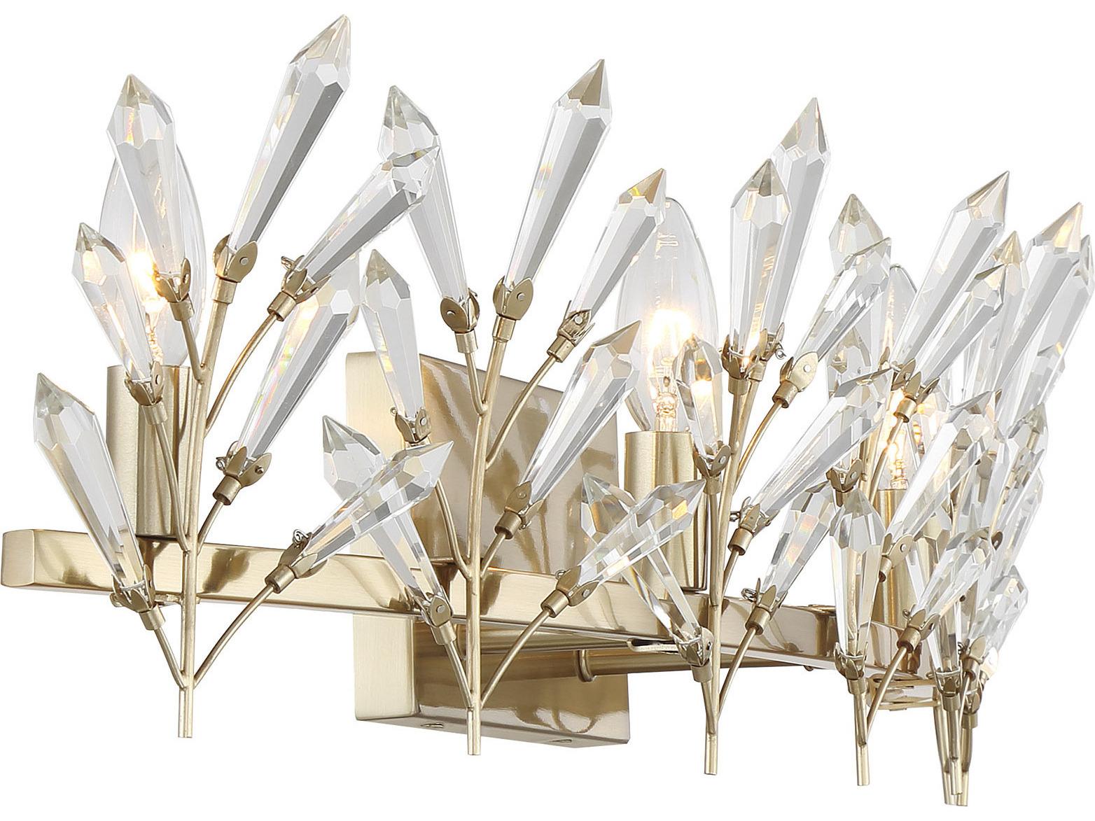 Savoy House Orianna 4-Light Noble Brass Vanity Light