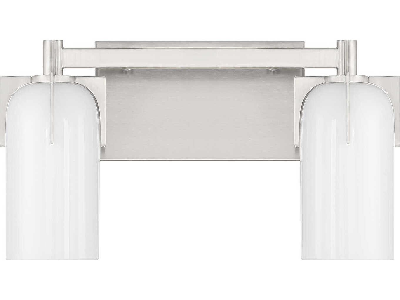 Savoy House Caldwell 2-Light Satin Nickel Vanity Light