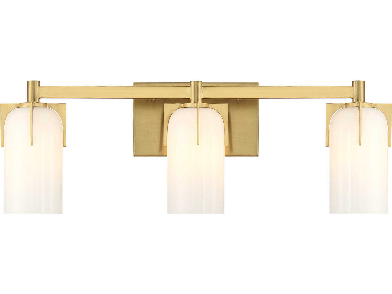 Savoy House Caldwell 3-Light Warm Brass Vanity Light
