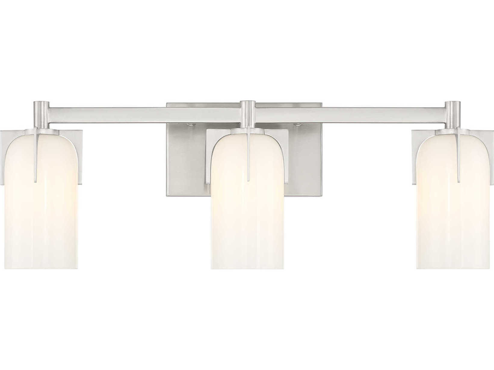 Savoy House Caldwell 3-Light Satin Nickel Vanity Light