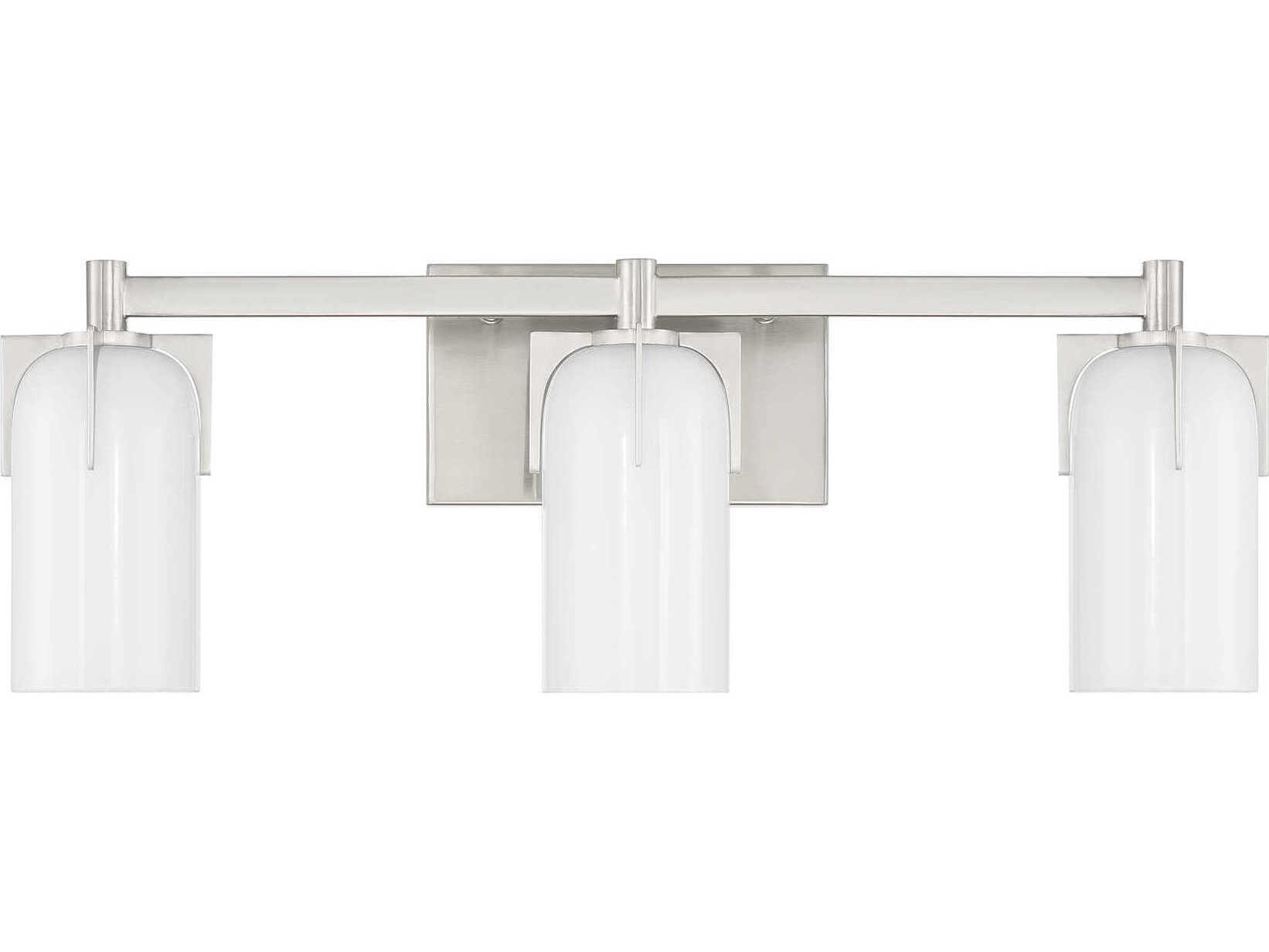 Savoy House Caldwell 3-Light Satin Nickel Vanity Light