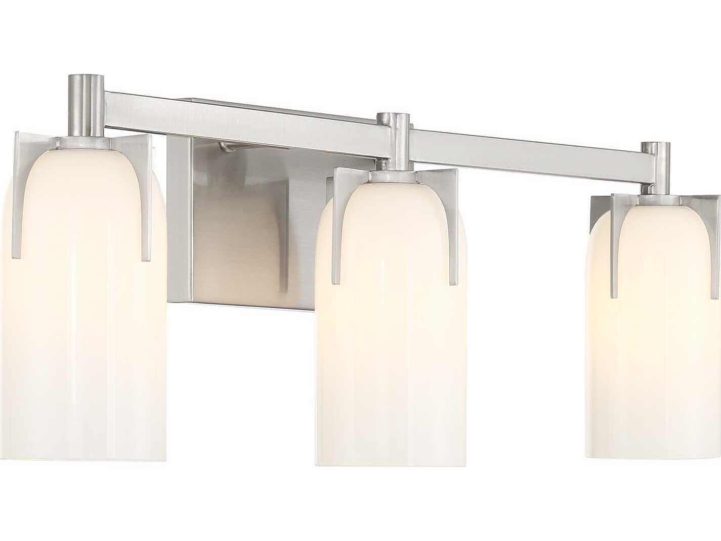 Savoy House Caldwell 3-Light Satin Nickel Vanity Light