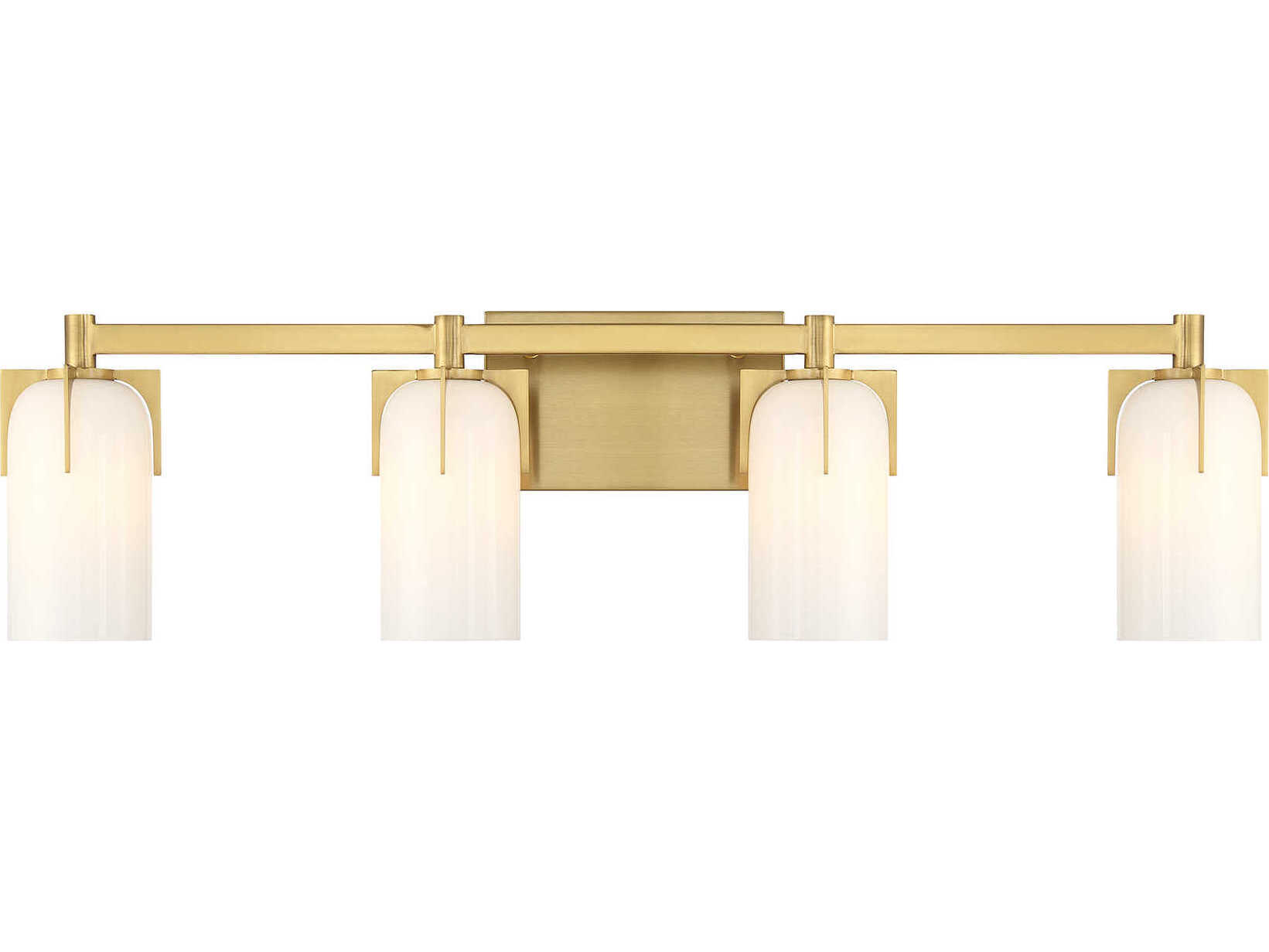 Savoy House Caldwell 4-Light Warm Brass Vanity Light
