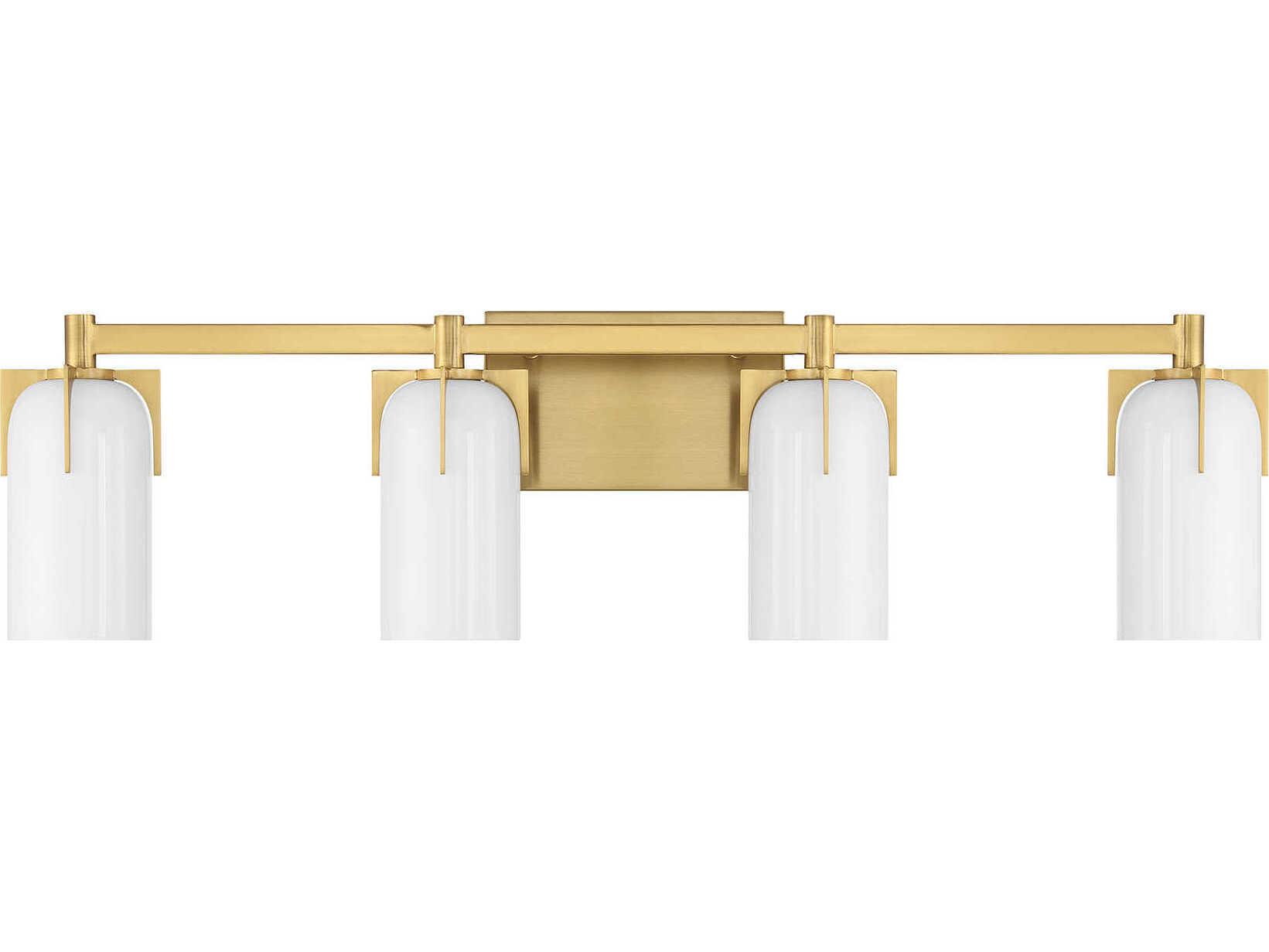 Savoy House Caldwell 4-Light Warm Brass Vanity Light