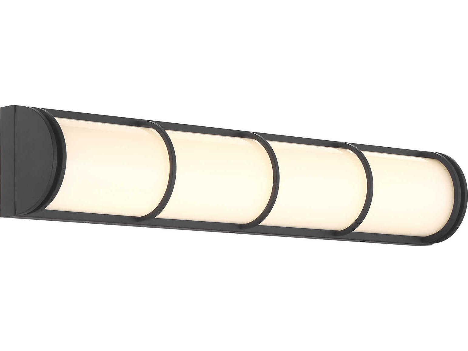 Savoy House Harper Matte Black Vanity Light