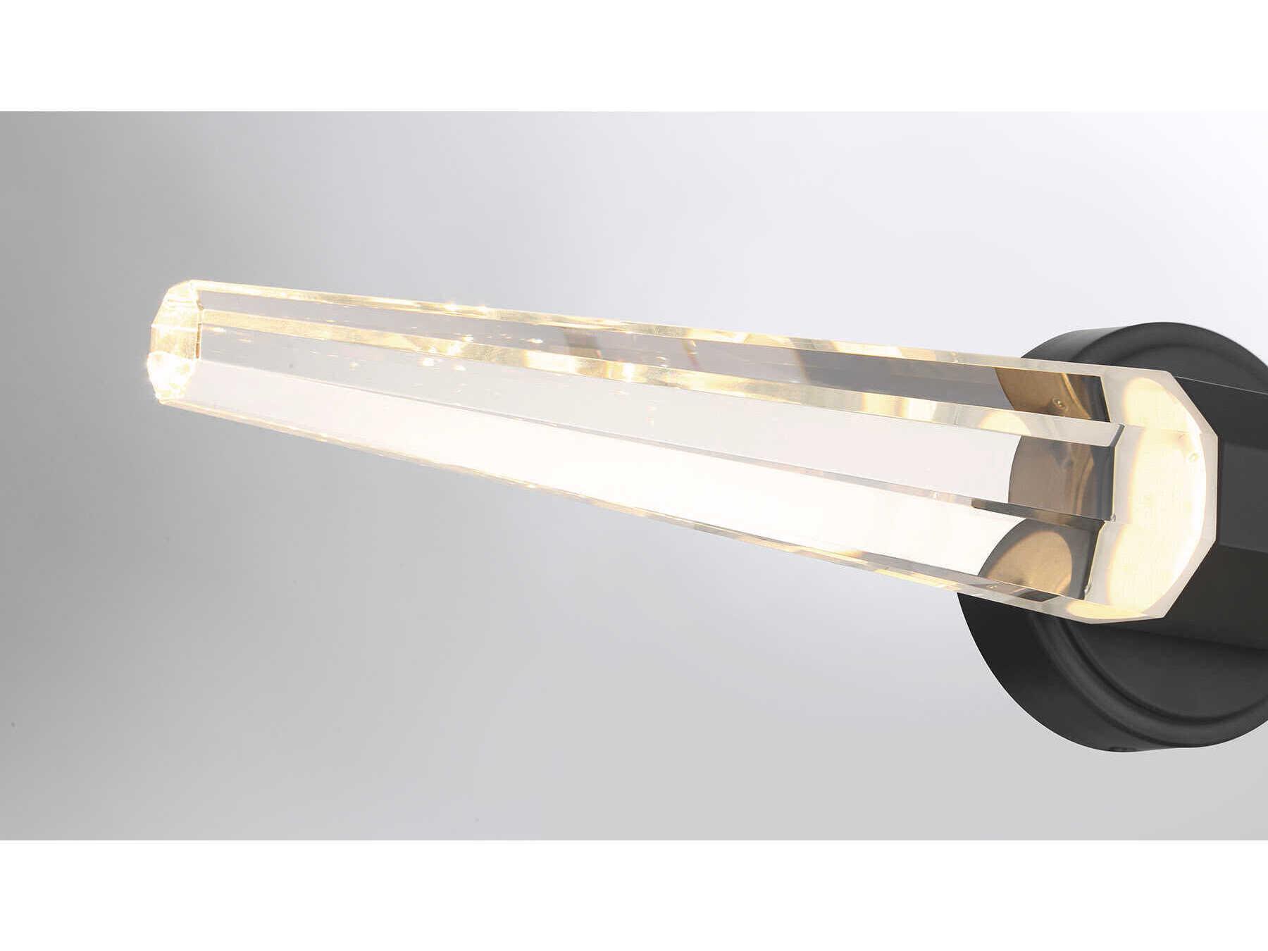 Savoy House Beaumont Black Lustre Vanity Light