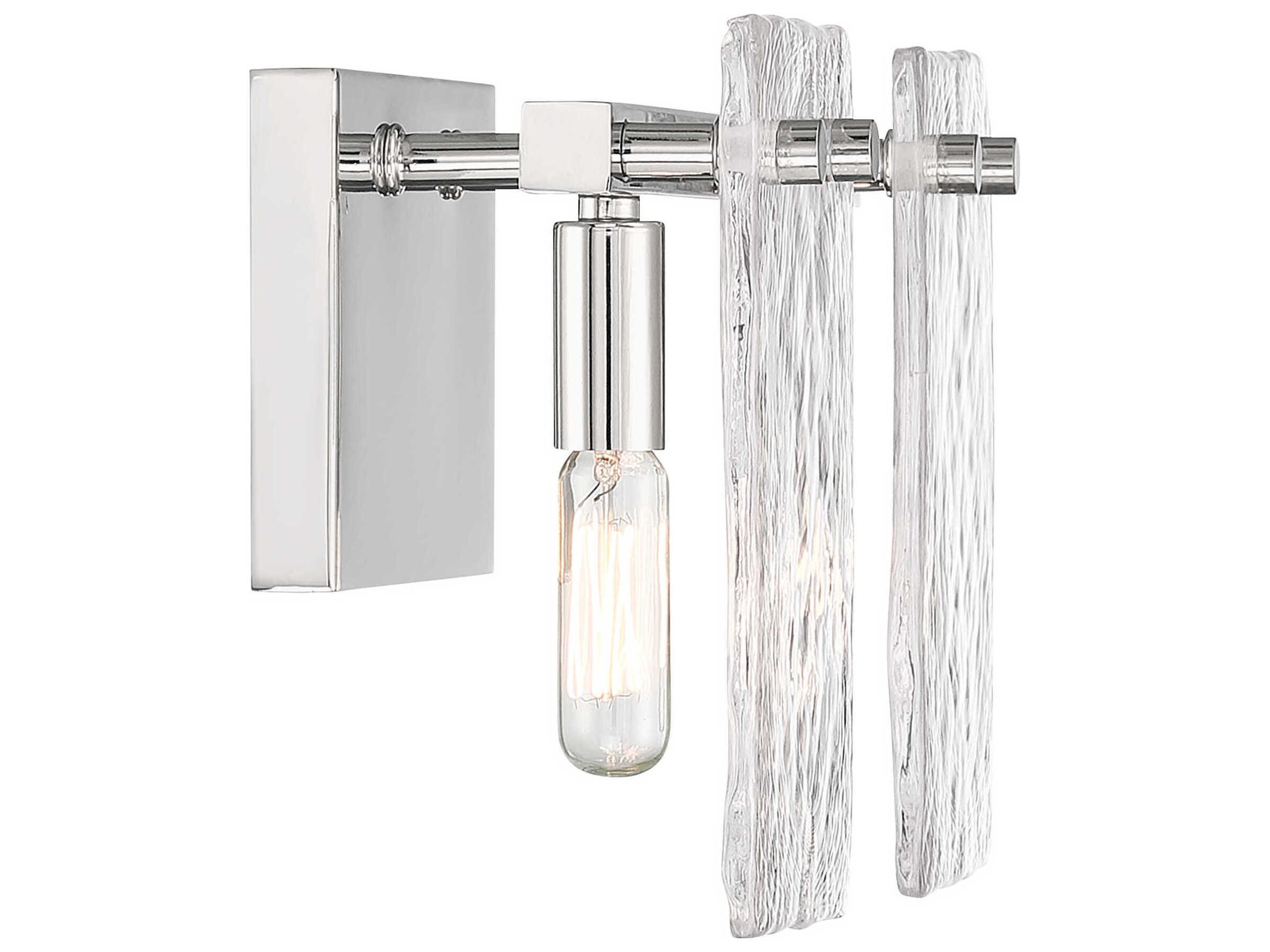 Savoy House Genry 2-Light Polished Nickel Vanity Light
