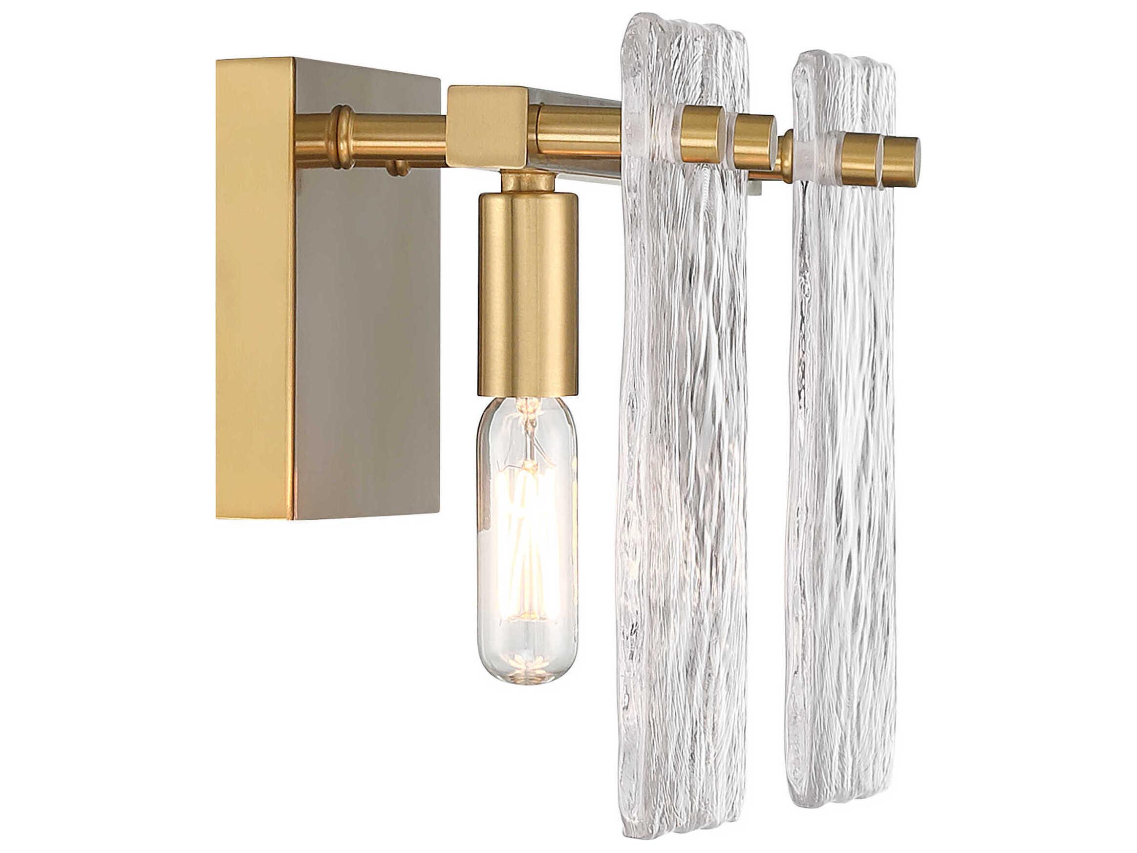 Savoy House Genry 2-Light Warm Brass Vanity Light