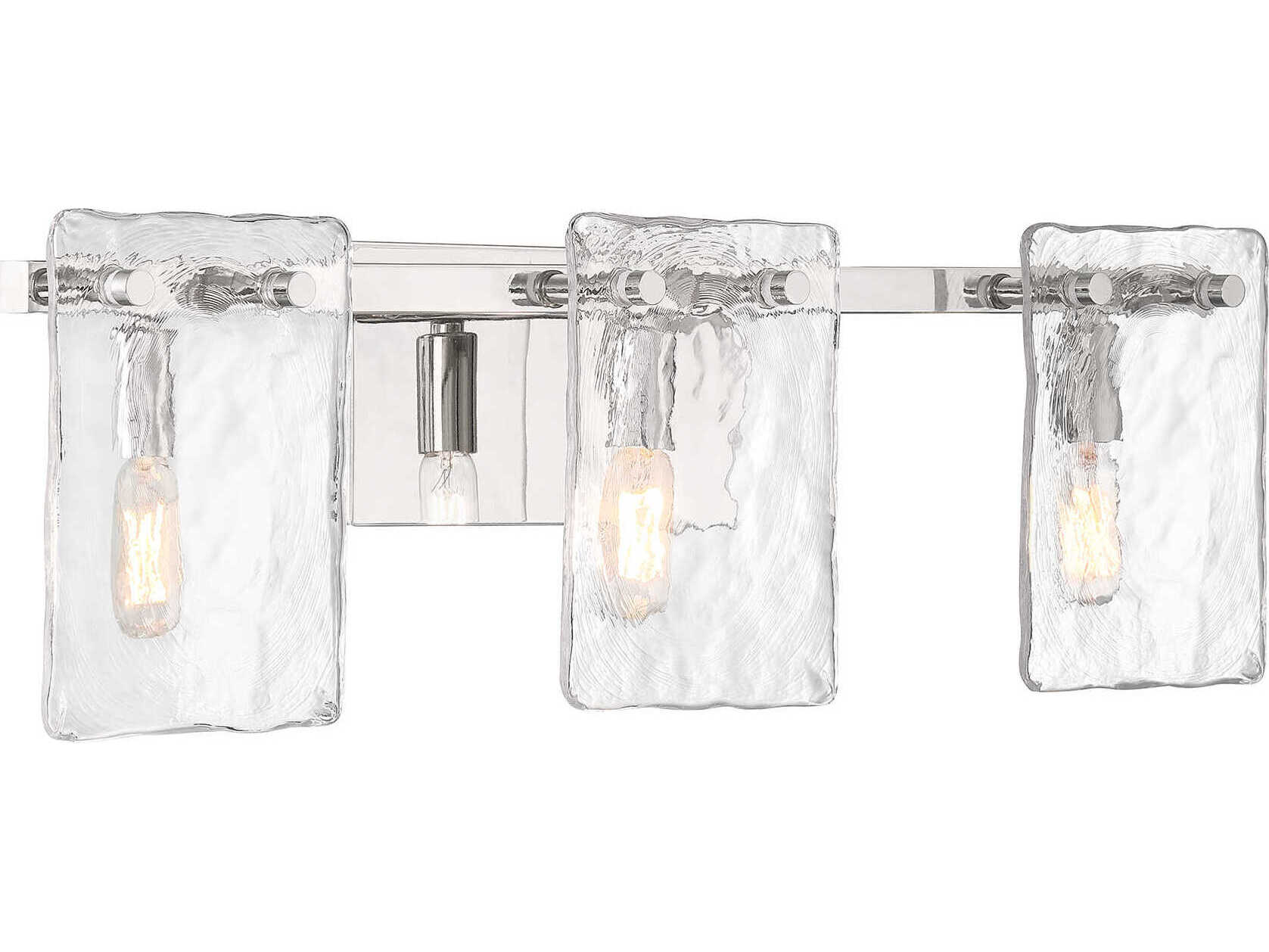 Savoy House Genry 3-Light Polished Nickel Vanity Light