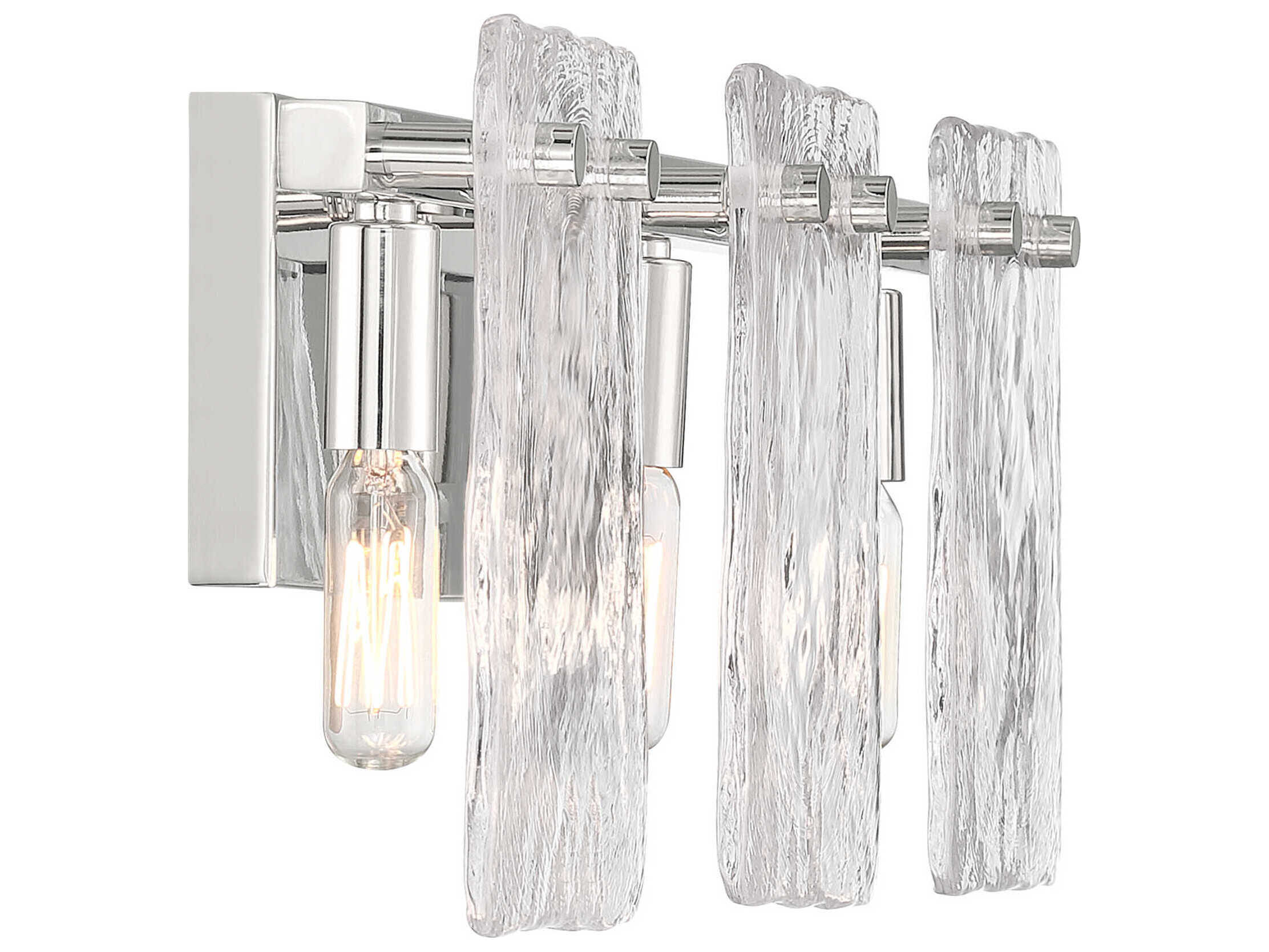 Savoy House Genry 3-Light Polished Nickel Vanity Light
