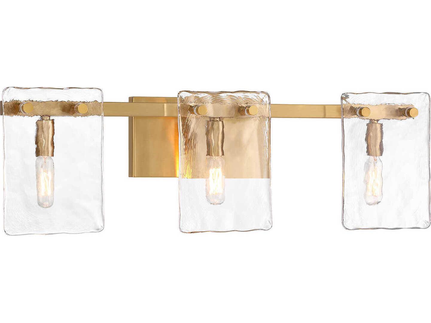 Savoy House Genry 3-Light Warm Brass Vanity Light