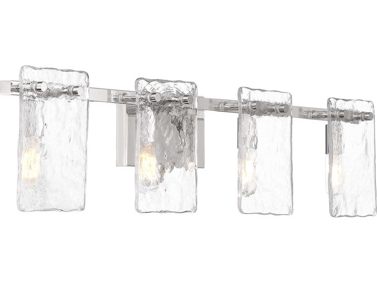 Savoy House Genry 4-Light Polished Nickel Vanity Light