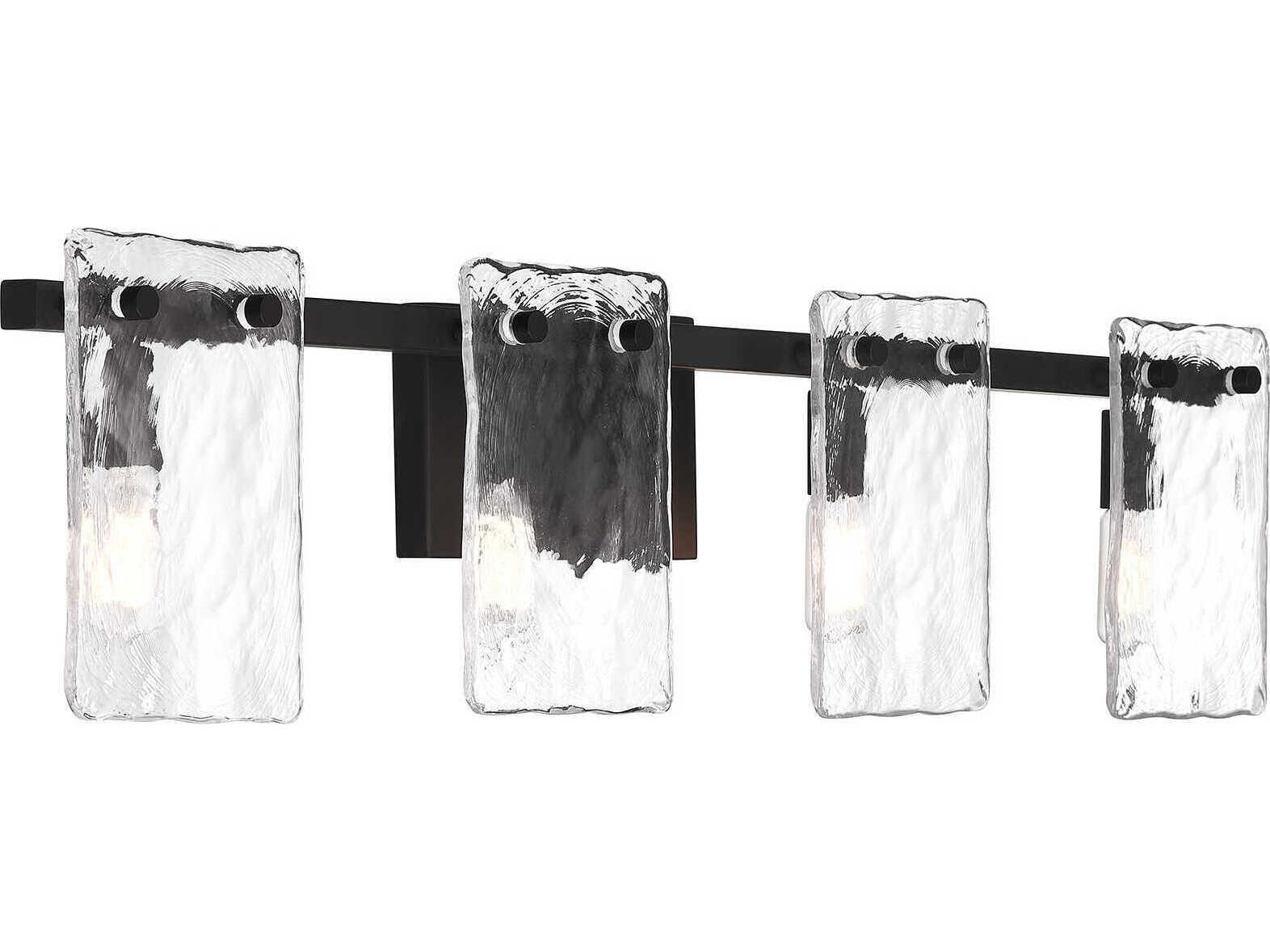 Savoy House Genry 4-Light Matte Black Vanity Light