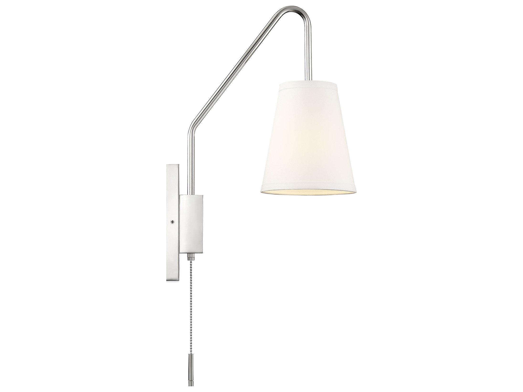 Savoy House Owen 1-Light Polished Nickel Wall Sconce