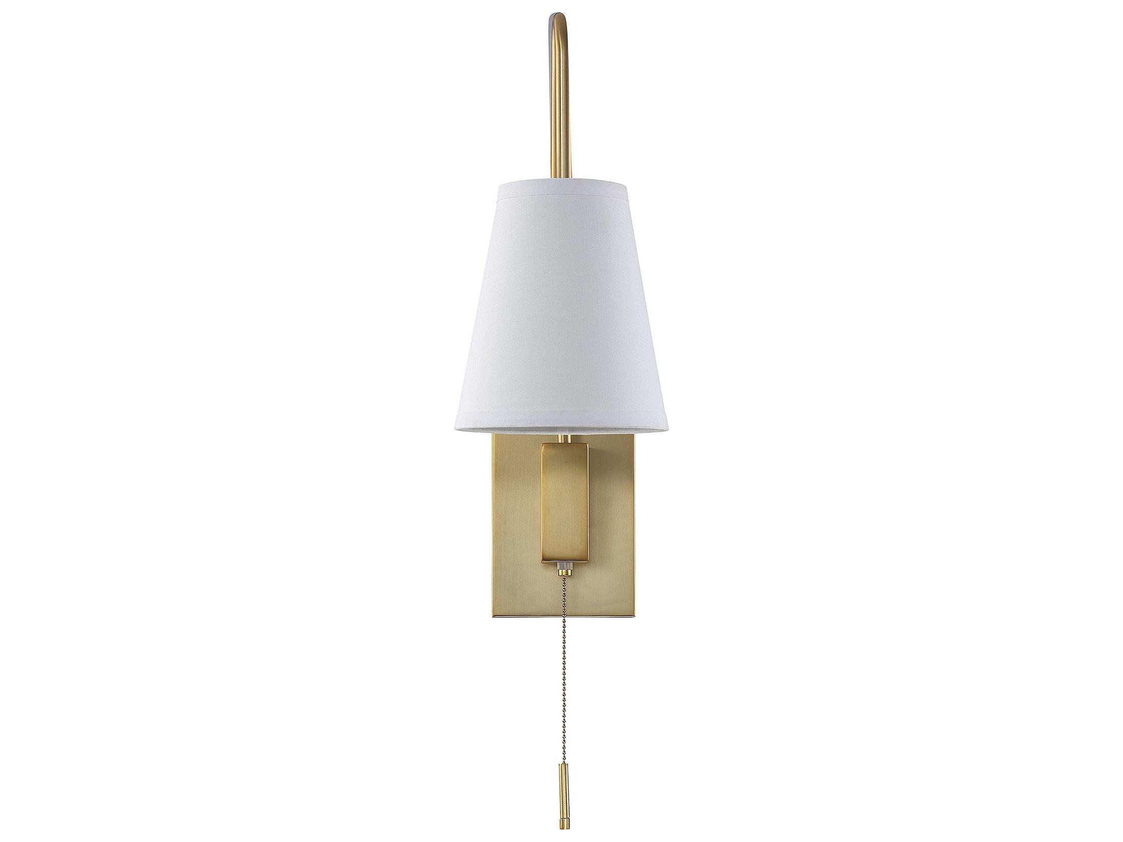 Savoy House Owen 1-Light Warm Brass Wall Sconce