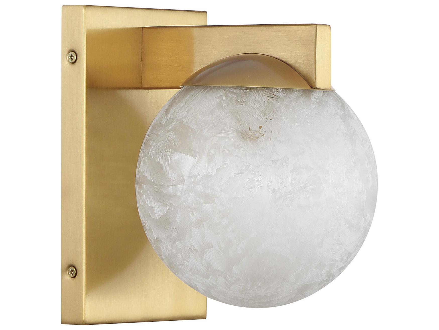 Savoy House Darien 1-Light Warm Brass Wall Sconce