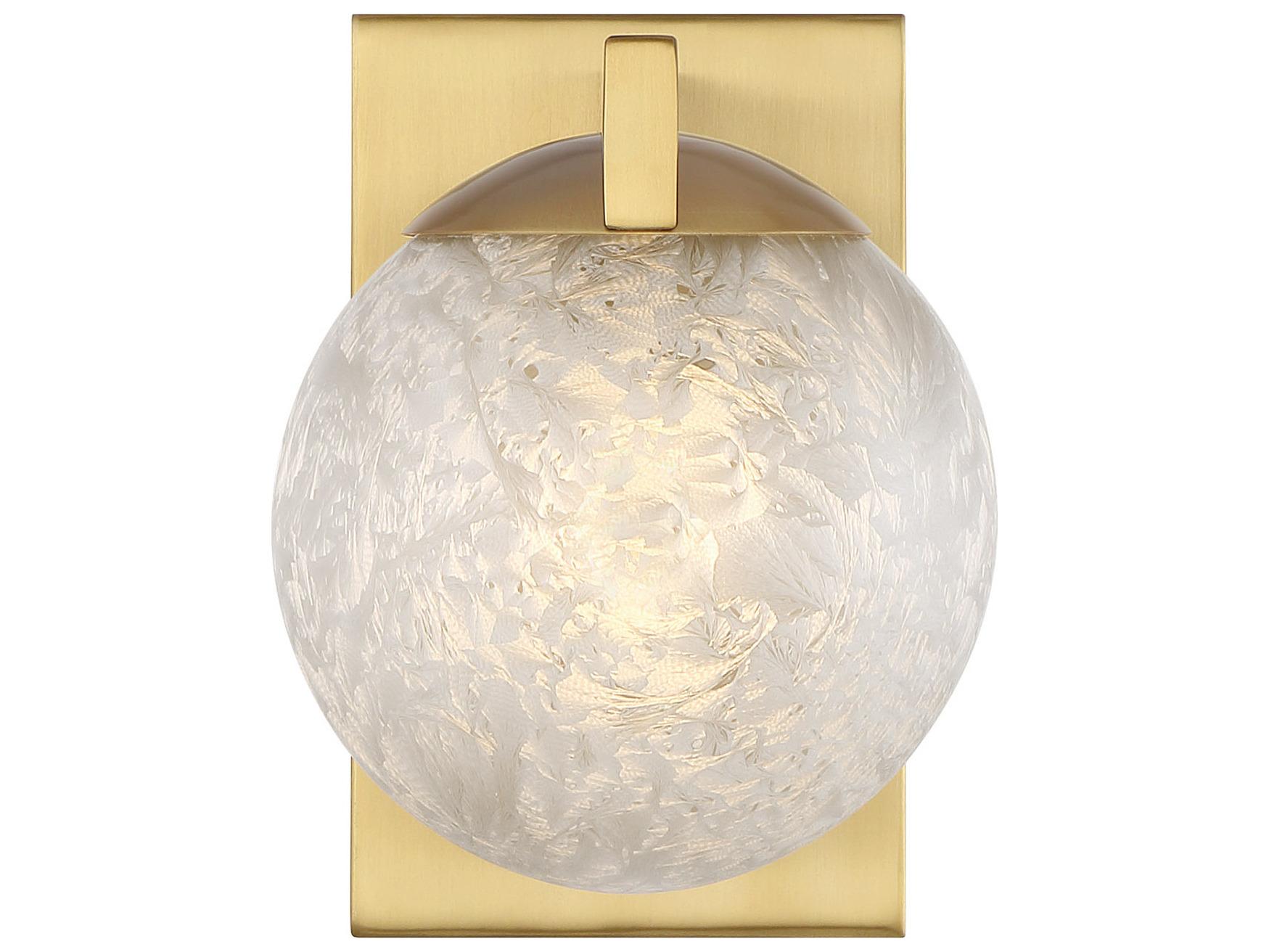 Savoy House Darien 1-Light Warm Brass Wall Sconce