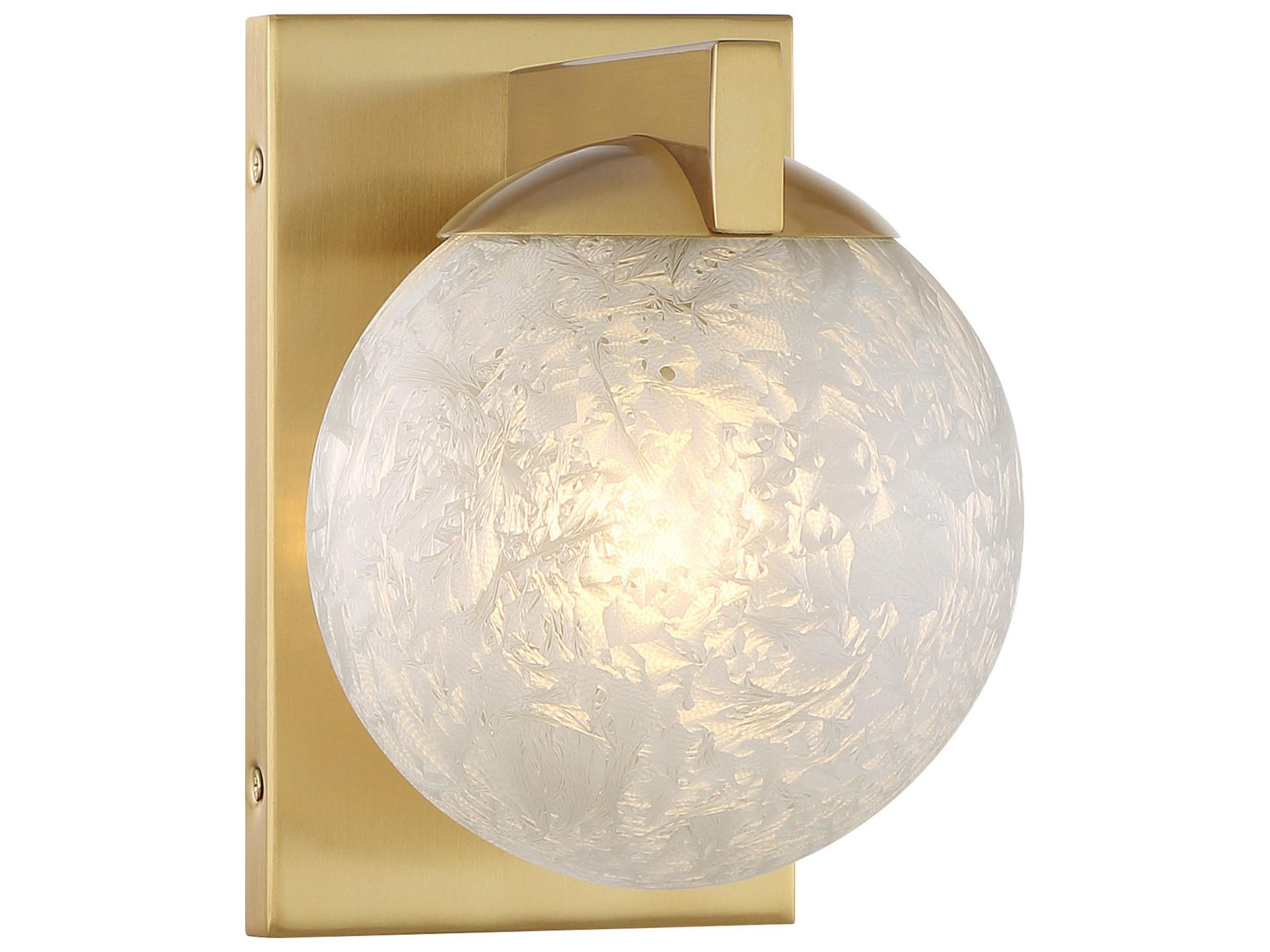 Savoy House Darien 1-Light Warm Brass Wall Sconce