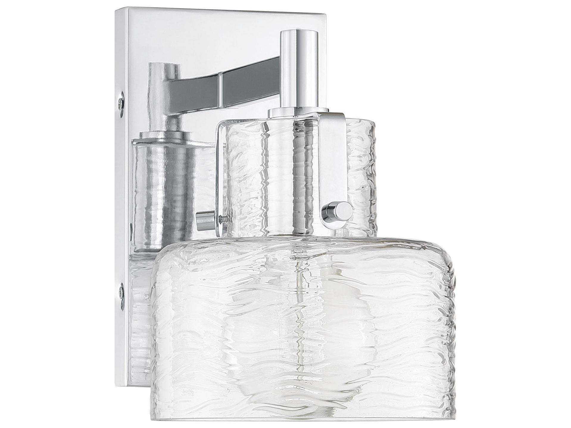 Savoy House Dover 1-Light Chrome Wall Sconce