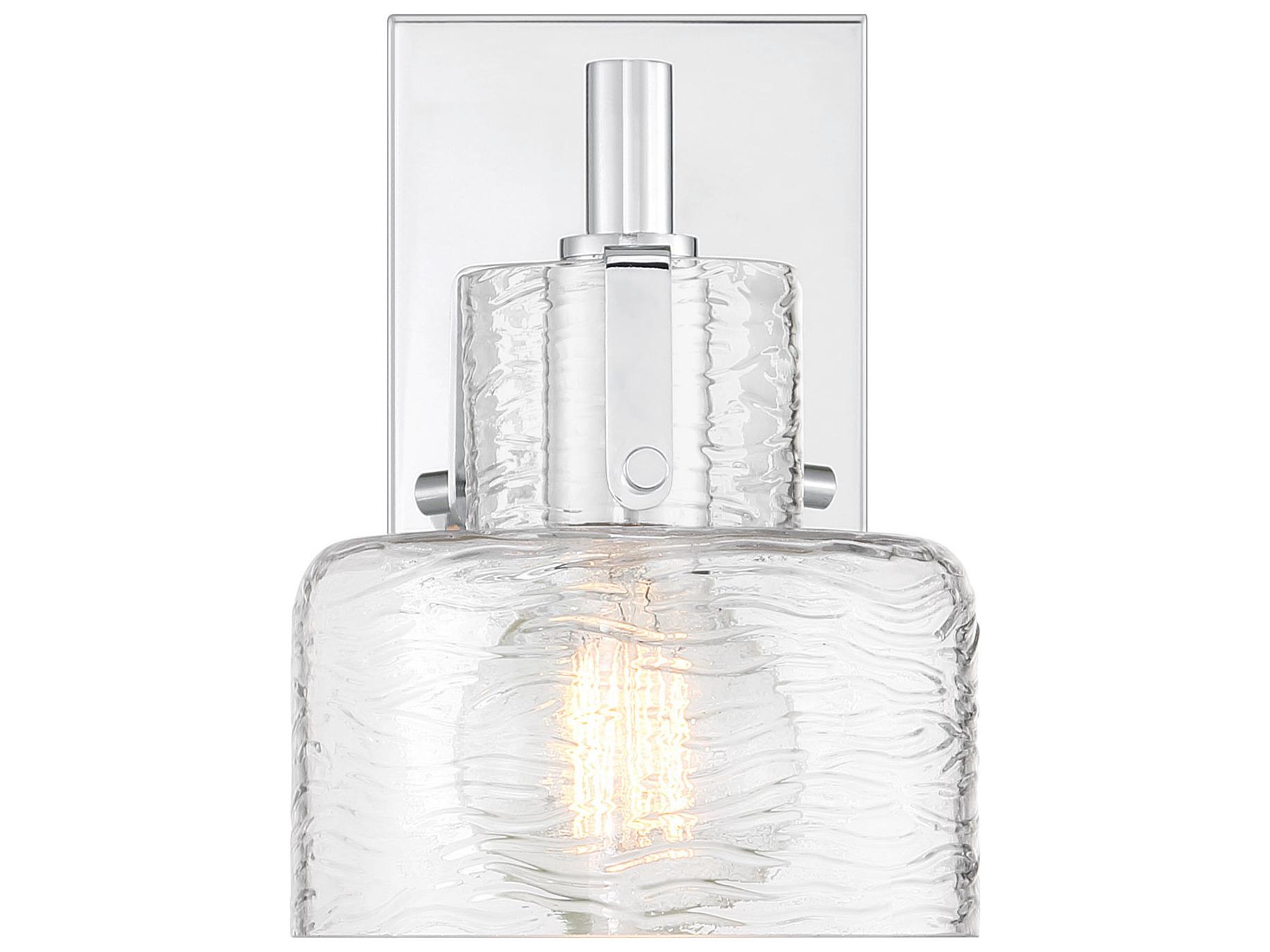 Savoy House Dover 1-Light Chrome Wall Sconce