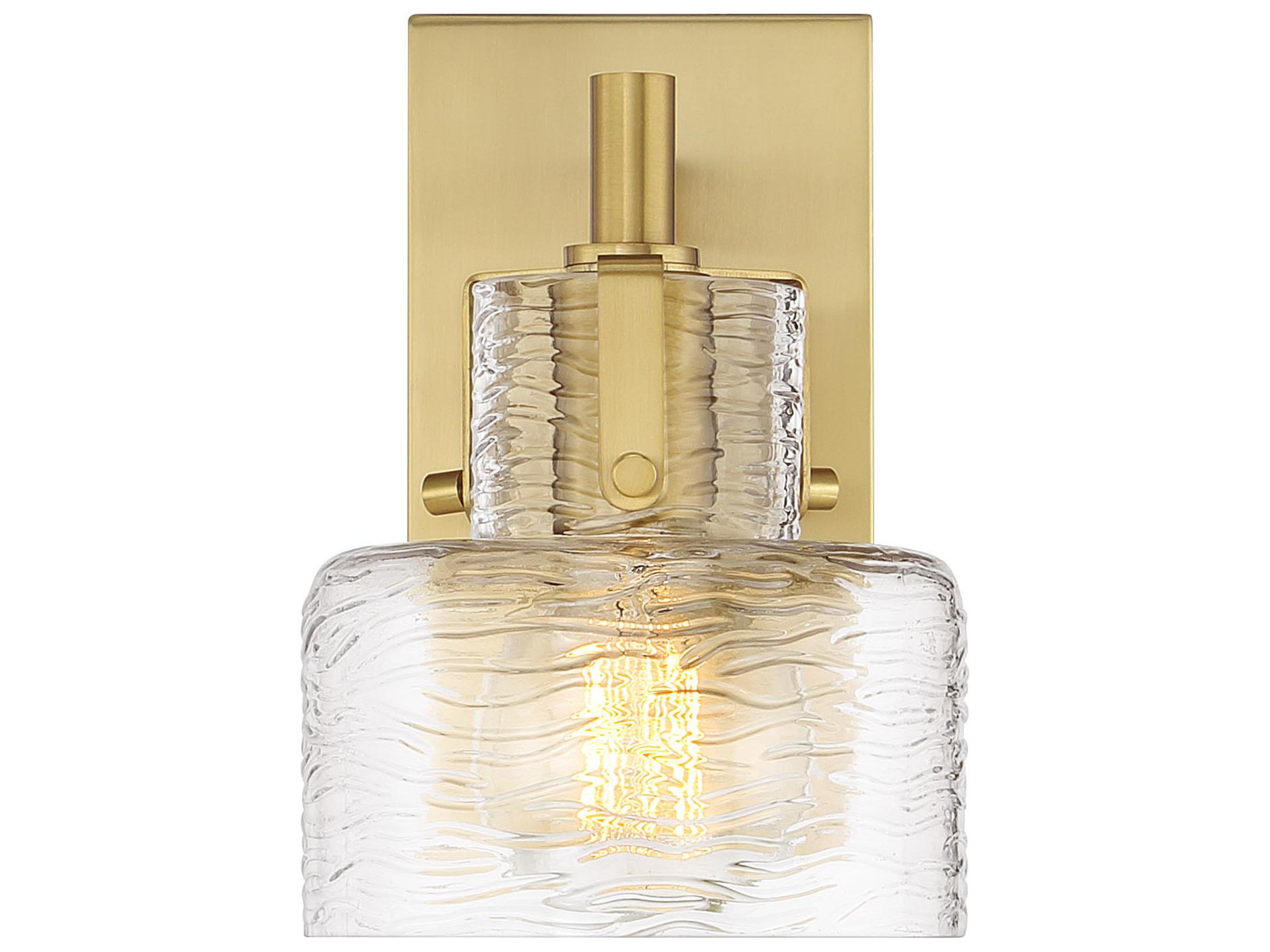 Savoy House Dover 1-Light Warm Brass Wall Sconce