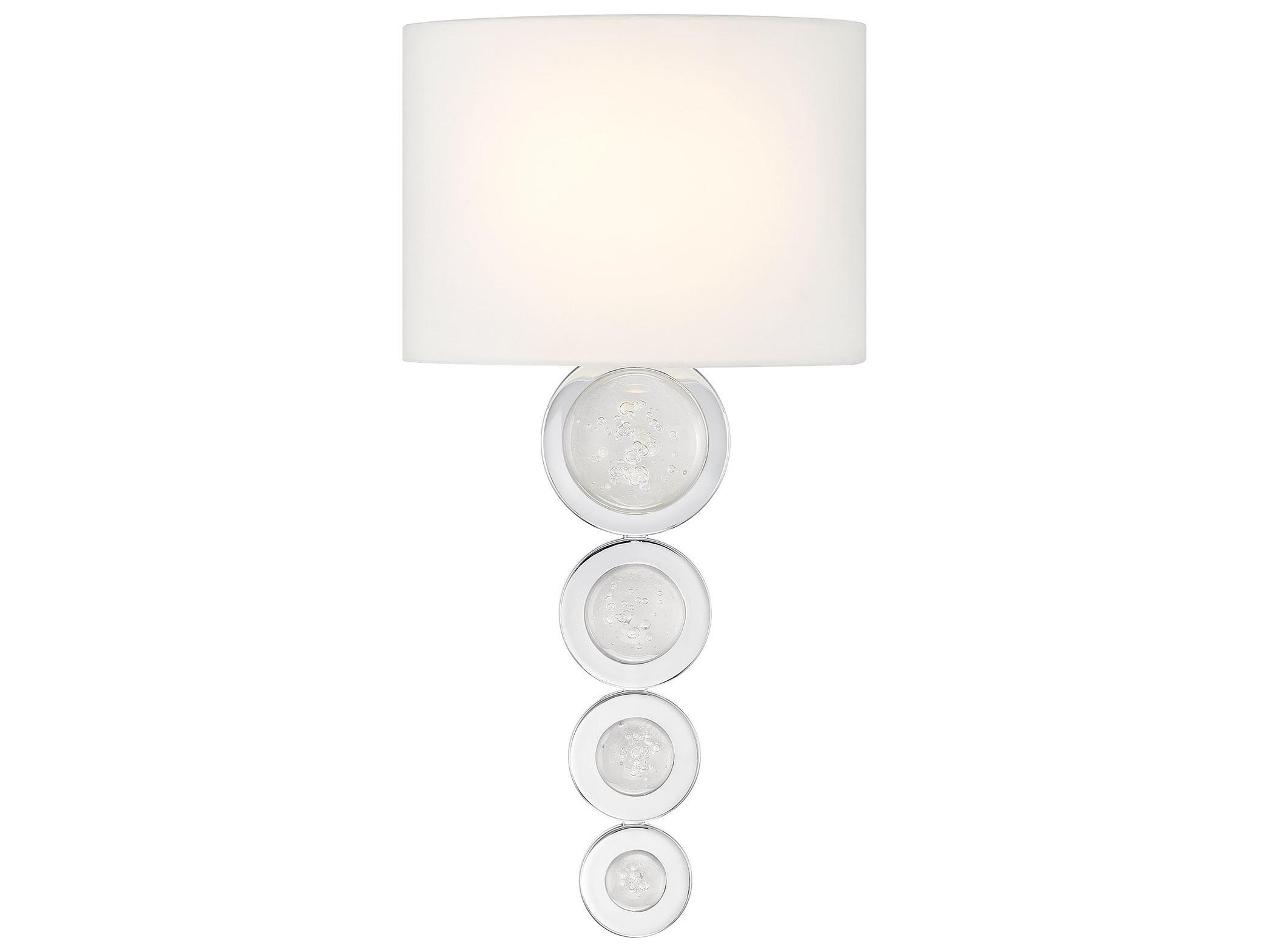 Savoy House Marseille 1-Light Chrome Wall Sconce