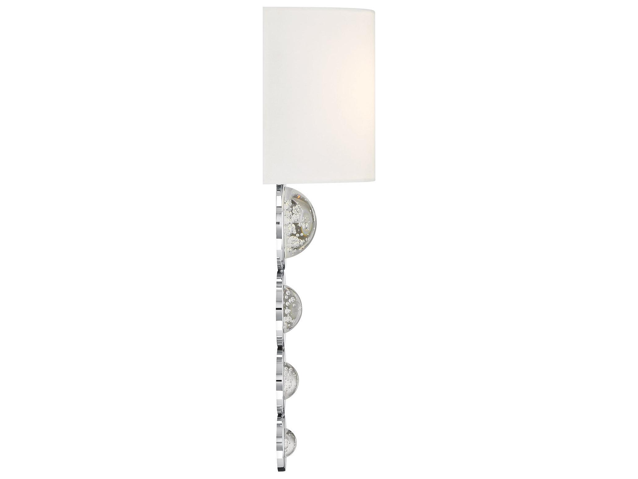 Savoy House Marseille 1-Light Chrome Wall Sconce