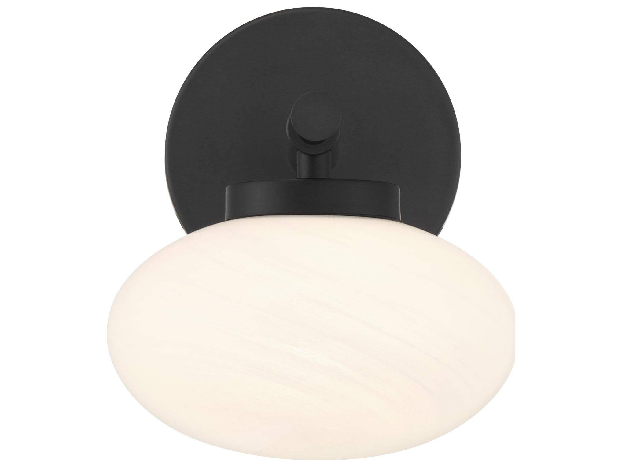 Savoy House Barrow 1-Light Matte Black Wall Sconce