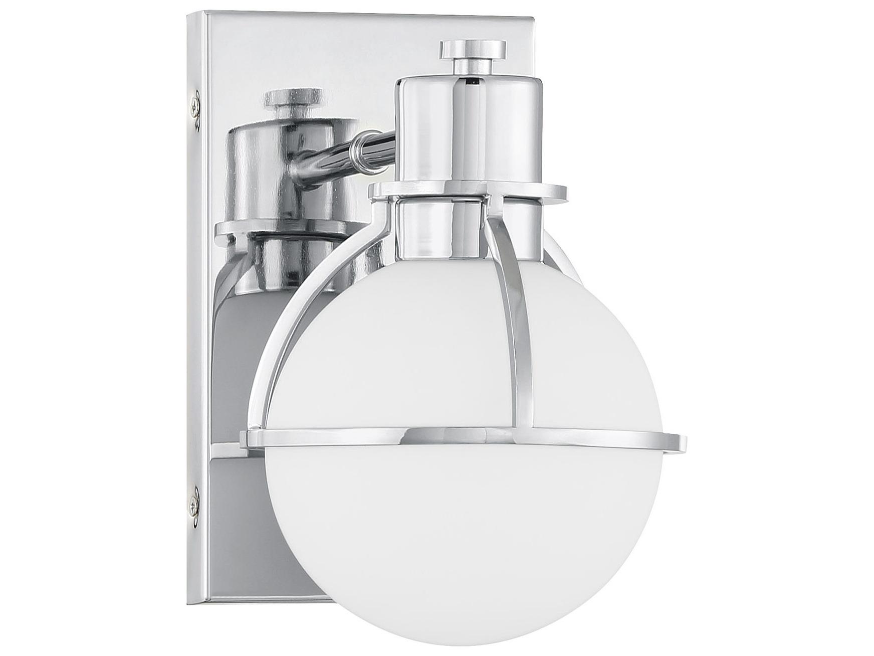 Savoy House Pierce 1-Light Chrome Wall Sconce