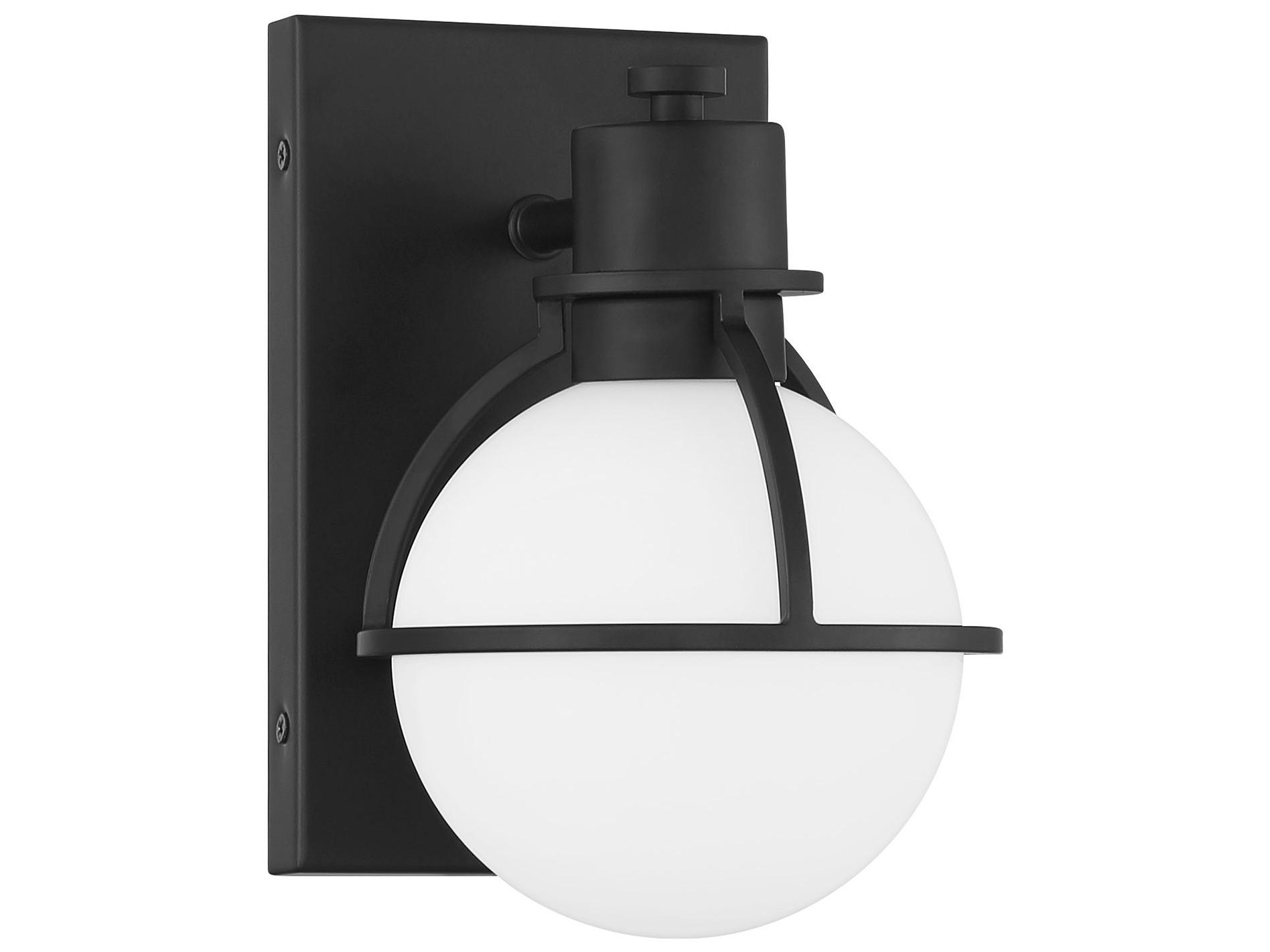 Savoy House Pierce 1-Light Matte Black Wall Sconce