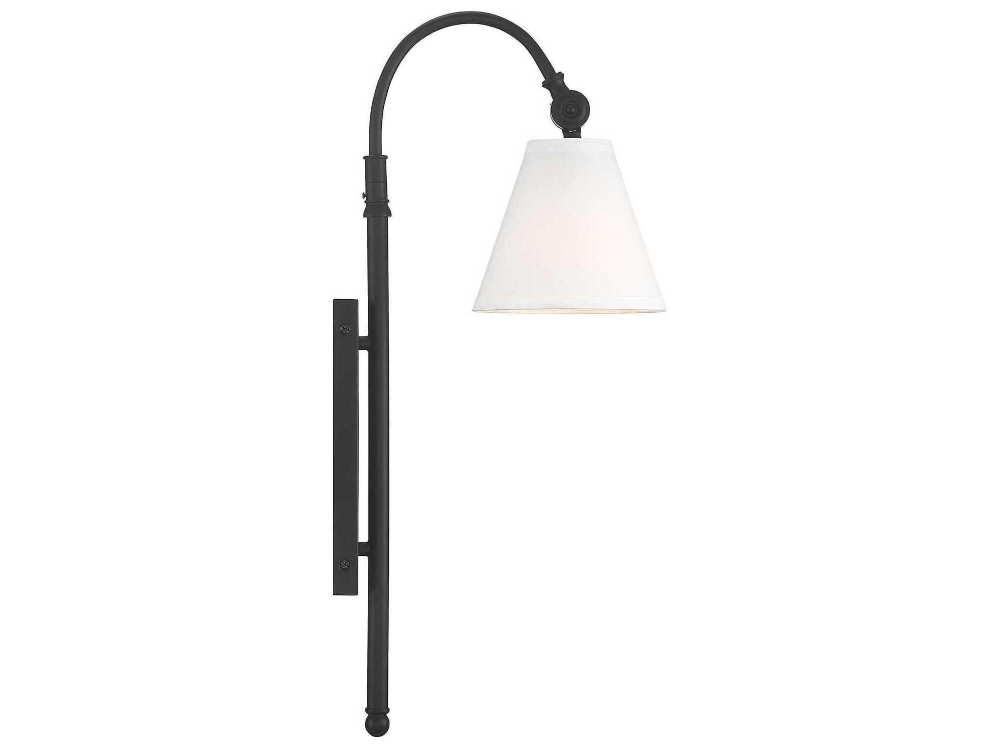 Savoy House Rutland 1-Light Classic Bronze Vanity Light